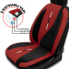 Elysia Serisi, Her Araca Uyumlu Oto Koltuk Kılıfı, Tam Set, Taytüyü-Deri
