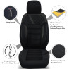 K2 1+1 Serisi, Her Araca Uyumlu Oto Koltuk Kılıfı, 1+1 Set, Taytüyü