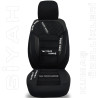 K2 1+1 Serisi, Her Araca Uyumlu Oto Koltuk Kılıfı, 1+1 Set, Taytüyü