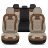 Eren Serisi, Her Araca Uyumlu Oto Koltuk Kılıfı, Tam Set, Keten-Deri