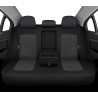 İz Serisi, Her Araca Uyumlu Oto Koltuk Kılıfı, Tam Set, Keten-Deri
