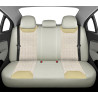 Buğlem Serisi, Her Araca Uyumlu Oto Koltuk Kılıfı, Tam Set, Keten-Deri